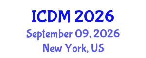 International Conference on Data Mining (ICDM) September 09, 2026 - New York, United States