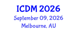 International Conference on Data Mining (ICDM) September 09, 2026 - Melbourne, Australia