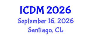 International Conference on Data Mining (ICDM) September 16, 2026 - Santiago, Chile