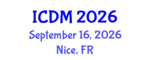 International Conference on Data Mining (ICDM) September 16, 2026 - Nice, France