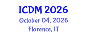 International Conference on Data Mining (ICDM) October 04, 2026 - Florence, Italy