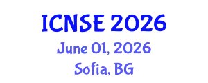International Conference on Nanomaterials Science and Engineering (ICNSE) June 01, 2026 - Sofia, Bulgaria