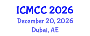 International Conference on Mathematical and Computational Chemistry (ICMCC) December 20, 2026 - Dubai, United Arab Emirates