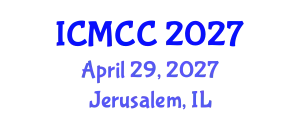 International Conference on Mathematical and Computational Chemistry (ICMCC) April 29, 2027 - Jerusalem, Israel
