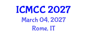 International Conference on Mathematical and Computational Chemistry (ICMCC) March 04, 2027 - Rome, Italy