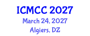International Conference on Mathematical and Computational Chemistry (ICMCC) March 24, 2027 - Algiers, Algeria
