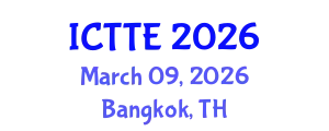 International Conference on Traffic and Transportation Engineering (ICTTE) March 09, 2026 - Bangkok, Thailand