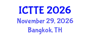 International Conference on Traffic and Transportation Engineering (ICTTE) November 29, 2026 - Bangkok, Thailand