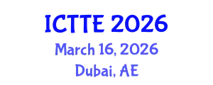 International Conference on Traffic and Transportation Engineering (ICTTE) March 16, 2026 - Dubai, United Arab Emirates
