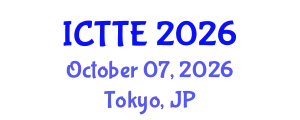 International Conference on Traffic and Transportation Engineering (ICTTE) October 07, 2026 - Tokyo, Japan