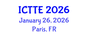 International Conference on Traffic and Transportation Engineering (ICTTE) January 26, 2026 - Paris, France