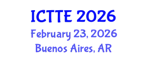 International Conference on Traffic and Transportation Engineering (ICTTE) February 23, 2026 - Buenos Aires, Argentina