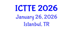 International Conference on Traffic and Transportation Engineering (ICTTE) January 26, 2026 - Istanbul, Turkey