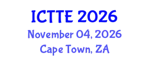 International Conference on Traffic and Transportation Engineering (ICTTE) November 04, 2026 - Cape Town, South Africa