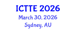 International Conference on Traffic and Transportation Engineering (ICTTE) March 30, 2026 - Sydney, Australia