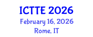 International Conference on Traffic and Transportation Engineering (ICTTE) February 16, 2026 - Rome, Italy