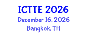 International Conference on Traffic and Transportation Engineering (ICTTE) December 16, 2026 - Bangkok, Thailand