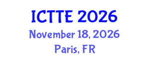 International Conference on Traffic and Transportation Engineering (ICTTE) November 18, 2026 - Paris, France