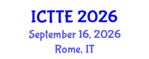 International Conference on Traffic and Transportation Engineering (ICTTE) September 16, 2026 - Rome, Italy