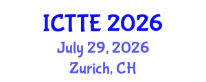 International Conference on Traffic and Transportation Engineering (ICTTE) July 29, 2026 - Zurich, Switzerland