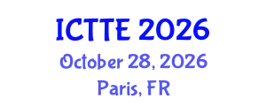 International Conference on Traffic and Transportation Engineering (ICTTE) October 28, 2026 - Paris, France