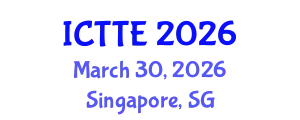 International Conference on Traffic and Transportation Engineering (ICTTE) March 30, 2026 - Singapore, Singapore