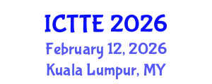 International Conference on Traffic and Transportation Engineering (ICTTE) February 12, 2026 - Kuala Lumpur, Malaysia