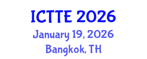 International Conference on Traffic and Transportation Engineering (ICTTE) January 19, 2026 - Bangkok, Thailand