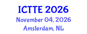 International Conference on Traffic and Transportation Engineering (ICTTE) November 04, 2026 - Amsterdam, Netherlands