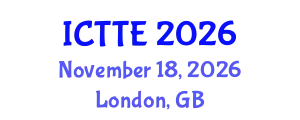 International Conference on Traffic and Transportation Engineering (ICTTE) November 18, 2026 - London, United Kingdom
