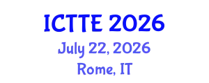 International Conference on Traffic and Transportation Engineering (ICTTE) July 22, 2026 - Rome, Italy