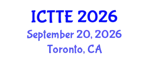 International Conference on Traffic and Transportation Engineering (ICTTE) September 20, 2026 - Toronto, Canada