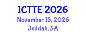 International Conference on Traffic and Transportation Engineering (ICTTE) November 15, 2026 - Jeddah, Saudi Arabia