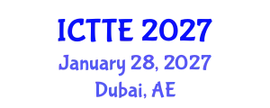 International Conference on Traffic and Transportation Engineering (ICTTE) January 28, 2027 - Dubai, United Arab Emirates