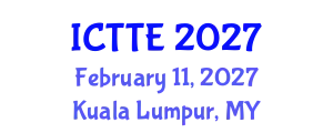International Conference on Traffic and Transportation Engineering (ICTTE) February 11, 2027 - Kuala Lumpur, Malaysia