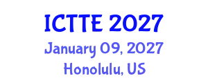 International Conference on Traffic and Transportation Engineering (ICTTE) January 09, 2027 - Honolulu, United States