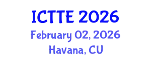 International Conference on Traffic and Transportation Engineering (ICTTE) February 02, 2026 - Havana, Cuba