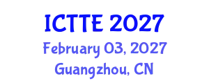 International Conference on Traffic and Transportation Engineering (ICTTE) February 03, 2027 - Guangzhou, China