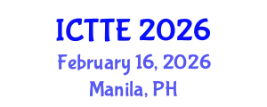 International Conference on Traffic and Transportation Engineering (ICTTE) February 16, 2026 - Manila, Philippines