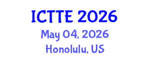 International Conference on Traffic and Transportation Engineering (ICTTE) May 04, 2026 - Honolulu, United States