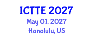 International Conference on Traffic and Transportation Engineering (ICTTE) May 01, 2027 - Honolulu, United States