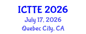International Conference on Traffic and Transportation Engineering (ICTTE) July 17, 2026 - Quebec City, Canada