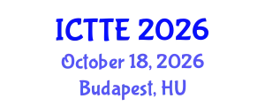 International Conference on Traffic and Transportation Engineering (ICTTE) October 18, 2026 - Budapest, Hungary