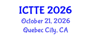 International Conference on Traffic and Transportation Engineering (ICTTE) October 21, 2026 - Quebec City, Canada
