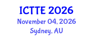 International Conference on Traffic and Transportation Engineering (ICTTE) November 04, 2026 - Sydney, Australia