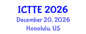 International Conference on Traffic and Transportation Engineering (ICTTE) December 20, 2026 - Honolulu, United States