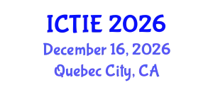 International Conference on Tribology and Interface Engineering (ICTIE) December 16, 2026 - Quebec City, Canada