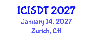 International Conference on Information Systems Design and Technology (ICISDT) January 14, 2027 - Zurich, Switzerland