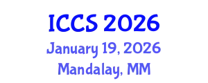 International Conference on Cognitive Science (ICCS) January 19, 2026 - Mandalay, Myanmar
