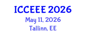International Conference on Communication, Electrical and Electronics Engineering (ICCEEE) May 11, 2026 - Tallinn, Estonia